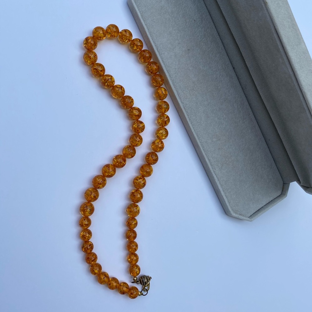18” Authentic Amber necklace